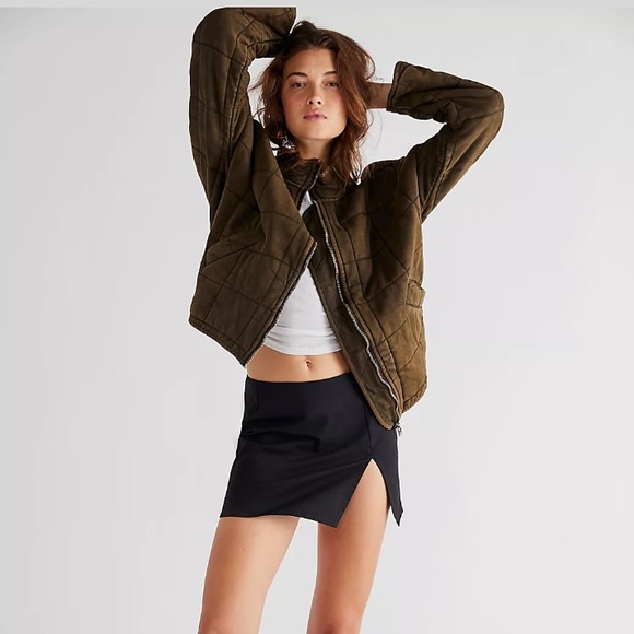 Free People Dolman Quilted Knit Jacket - Picture 8 of 11